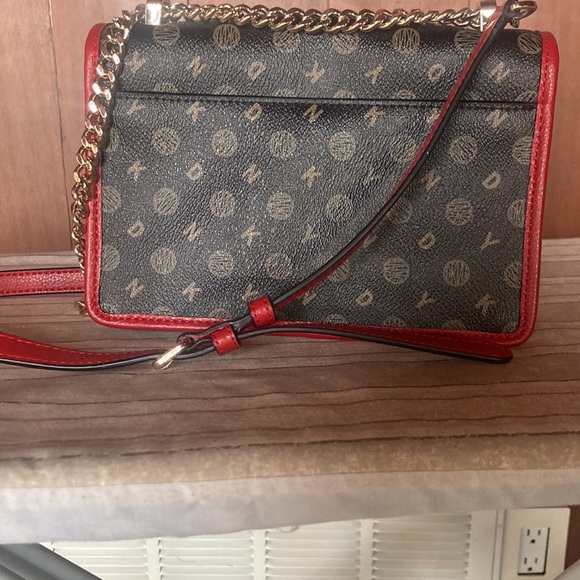 DKNY Black and Red Purse - Picture 3 of 5